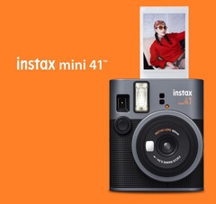 Fujifilm ha presentato la fotocamera istantanea Instax mini 41 con esposizione automatica e correzione della parallasse per i primi piani. (Fonte: Fujifilm)