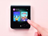 Il Samsung Galaxy Z Flip5 riceve una serie di nuove applicazioni per il display secondario. (Immagine: Samsung)