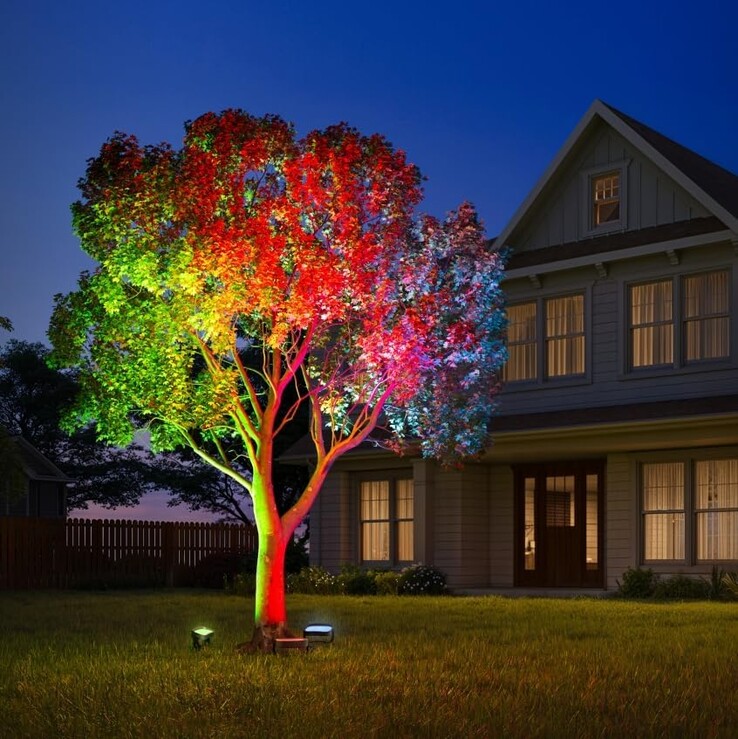 Le luci per alberi da esterno Govee. (Fonte immagine: Amazon)