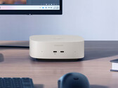 La variante UFS costa attualmente 499,99 $. Nella foto: un'immagine promozionale che mostra la parte anteriore del mini PC.