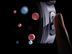 Nel breve video teaser di Huawei si intravedono due sensori LED. (Fonte immagine: Huawei) 