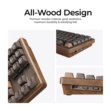 L'edizione All-Wood costa 199,99 $, 60 $ in più rispetto alla K8 HE Special Edition con finiture in legno.