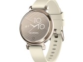 Il Lily 2 Sport nella sua finitura Cream Gold e Coconut. (Fonte: Garmin)
