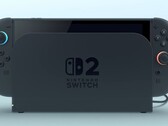 Il Nintendo Switch 2 agganciato. (Fonte: Nintendo)