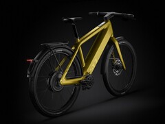 La Stromer ST7 è dotata di un sistema di cambio elettronico Pinion e di una velocità massima di 45 km/h. (Fonte: Stromer)