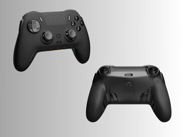 Il controller a effetto Hall Scuf Envision, davanti e dietro (Fonte: Scuf Gaming)