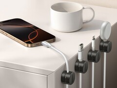 I Cable Organizer di Ugreen (nella foto) hanno un coperchio magnetico. (Fonte: Ugreen)