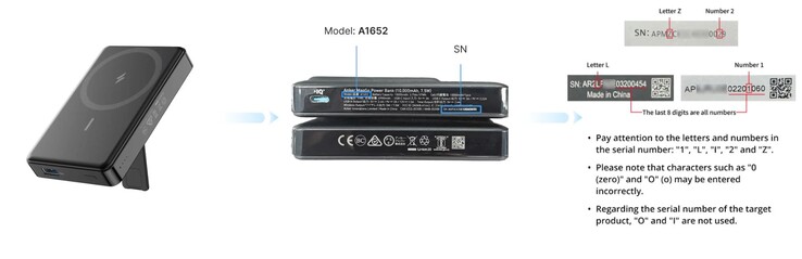 L'Anker MagGo Power Bank 10K (A1652) è interessato. (Fonte: Anker)