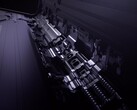 Primo piano del meccanismo della cerniera pieghevole di OPPO Find N5, utilizzato per illustrare il design della cerniera simile a quello dell'imminente iPhone pieghevole Apple (Fonte immagine: Oppo)