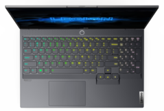 Legion Slim 7i con tastiera da gioco Corsair RGB (Source: Lenovo)