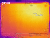 Temperature lato inferiore del case in idle