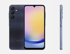 Il Samsung Galaxy A25 in uno dei suoi tre colori di lancio. (Fonte: WinFuture &amp;amp; Roland Quandt)