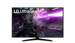 L'LG UltraGear 48GQ900 ha un marchio UltraGear minimo. (Fonte immagine: LG)