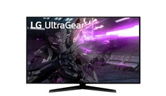 L&#039;LG UltraGear 48GQ900 ha un marchio UltraGear minimo. (Fonte immagine: LG)