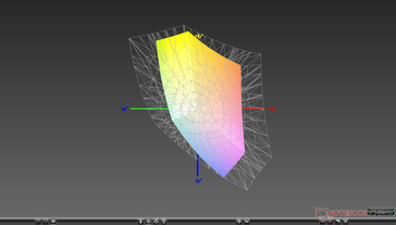 Display principale vs. sRGB