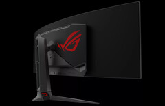 Il ROG Swift OLED PG49WCD misura 49 pollici ed è un vero e proprio gigante. (Fonte: ASUS)