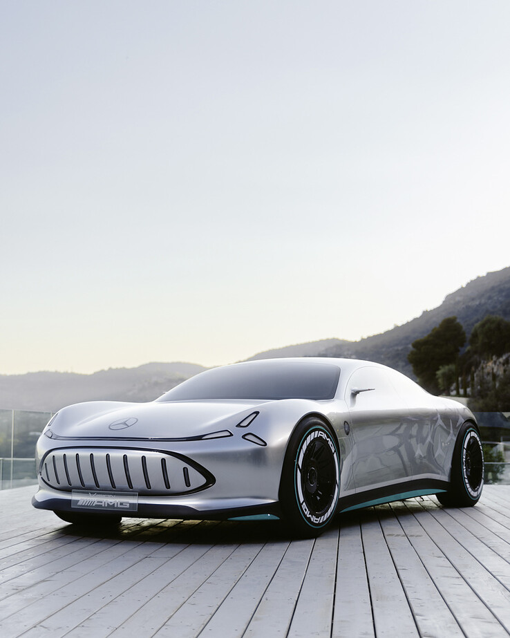 La concept car Mercedes Vision AMG. (Fonte: Mercedes-AMG)