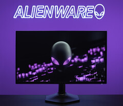 L&#039;Alienware AW2725DF si affida alla tecnologia QD-OLED come il suo fratello maggiore. (Fonte: Dell)