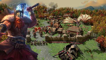 Un'immagine che mostra Thor in Age of Mythology: Raccontato.