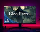 Bloodborne versione PC visto sul monitor di gioco (Fonte: Sony PlayStation con modifiche)