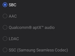 Codec audio Bluetooth