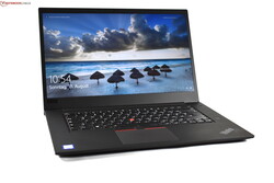 Recensione del computer portatile Lenovo ThinkPad P1 (2019). Dispositivo di test fornito da campuspoint.