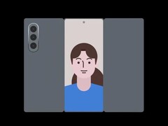 Una recente fuga di notizie sul design dello Z Tri-Fold. (Fonte: TechHighest via X)