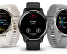 Il Venu 2 Plus è disponibile in tre colori. (Fonte: Garmin)