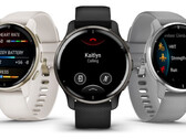 Il Venu 2 Plus è disponibile in tre colori. (Fonte: Garmin)