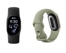 Il Fitbit Edge in Obsidian e Olive.