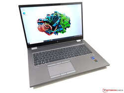 Nella recensione: HP ZBook Fury 17 G8. Modello di prova per gentile concessione di HP Germania.