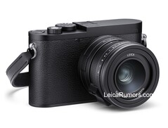 La Leica Q3 Monochrom non ha il logo rosso Leica (fonte: LeicaRumors)