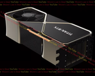 Sono emersi online nuovi rendering della Nvidia Titan Ada (immagine via Moore's Law is Dead)