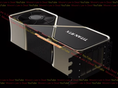 Sono emersi online nuovi rendering della Nvidia Titan Ada (immagine via Moore's Law is Dead)