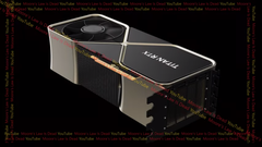 Sono emersi online nuovi rendering della Nvidia Titan Ada (immagine via Moore&#039;s Law is Dead)