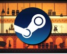 Un'immagine che mostra il gioco Apotheon e il logo di Steam.