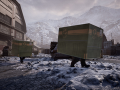 Due giocatori si intrufolano nella modalità multigiocatore di Metal Gear Solid Delta Snake Eater Fox Hunt Fonte: Sito web di Konami