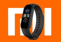 Lo Xiaomi Mi Band 5 era dotato di un display AMOLED e di un monitoraggio della frequenza cardiaca 24/7. (Fonte immagine: Xiaomi - modificato)