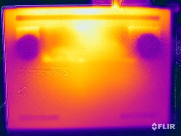 Temperature superficiali della prova di stress (base)