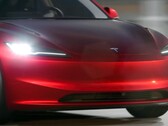 fari della Model 3 del 2024 (immagine: Tesla/YT)
