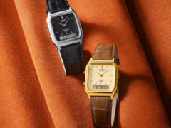 Sono arrivati i nuovi orologi Casio AQ-230EL-1A (a sinistra) e AQ-230EGL-9A (a destra). (Fonte: Casio)