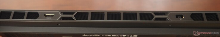 Posteriore: HDMI 2.1, DC-in