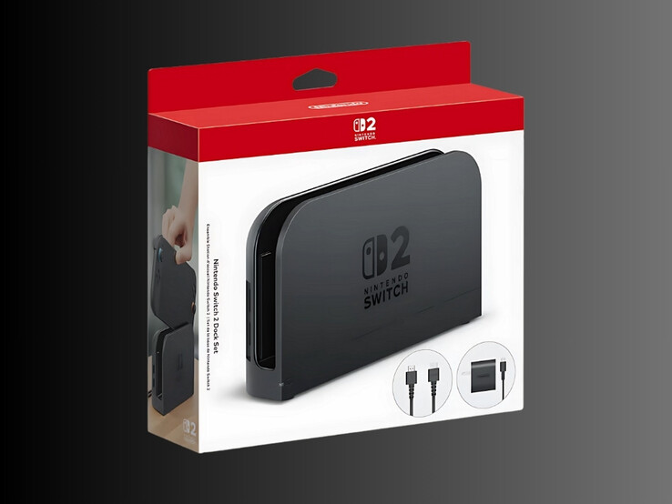 Scatola di vendita di Nintendo Switch 2 dock (Fonte: Nintendo of America)