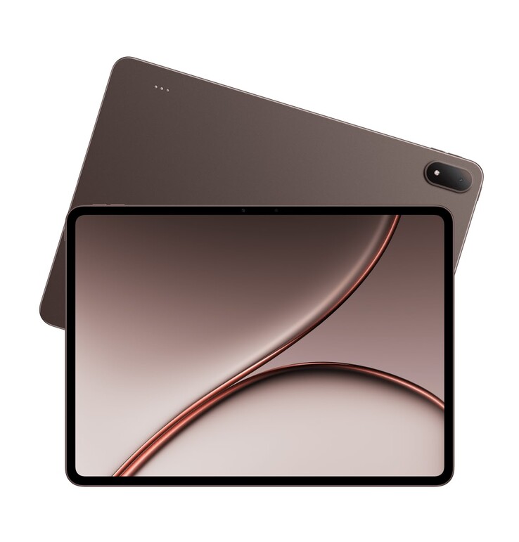 OnePlus Pad 3 Pro in marrone scuro.