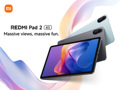 Il Redmi Pad 2 sarà disponibile in almeno due opzioni di colore al momento del lancio. (Fonte immagine: Xiaomi)
