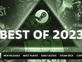 Il "Best of 2023" di Steam include una serie di giochi verificati e di grande qualità sul ponte di Steam (Fonte: Steam)