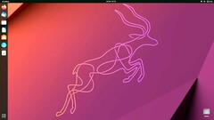 Il desktop di Ubuntu 22.10 &quot;Kinetic Kudu&quot; (Fonte: Ubuntu Blog)