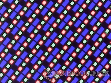 Matrice di subpixel RGB nitida e priva di granulosità