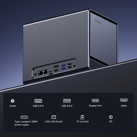 Le connessioni esterne di Aoostar WTR Pro (Fonte: Aoostar)