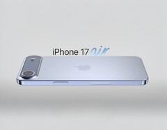 Si vocifera che l&#039;iPhone 17 Air sia un po&#039; più costoso rispetto alle previsioni precedenti. (Fonte immagine: 4RMD via YouTube, modificato)